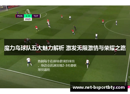 魔力鸟球队五大魅力解析 激发无限激情与荣耀之路